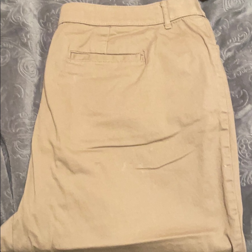 St. John’s Bay Dark Khaki Capris